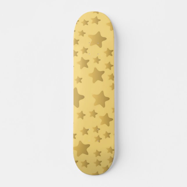 Stars pattern skateboard (Front)