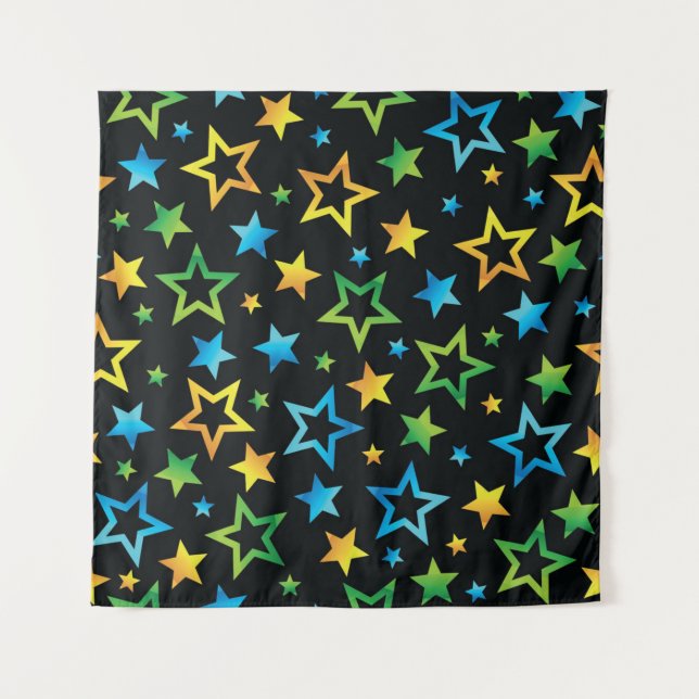 Stars pattern tapestry (Front)