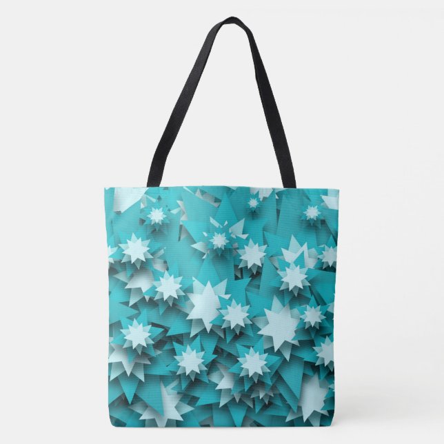 Stars Pattern Tote Bag (Front)