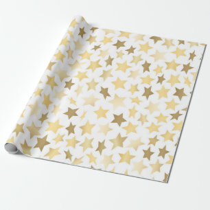 Stars pattern wrapping paper