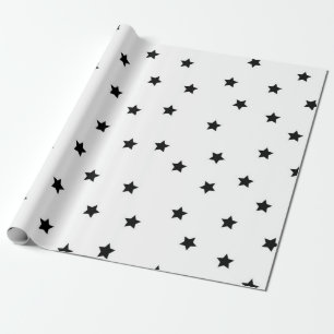 Stars pattern wrapping paper