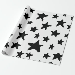 Stars pattern wrapping paper