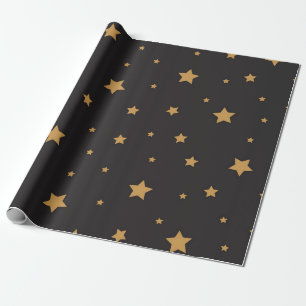 Stars pattern wrapping paper