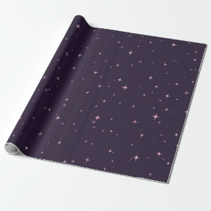 Stars pattern wrapping paper