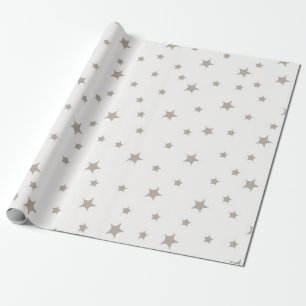 Stars pattern wrapping paper