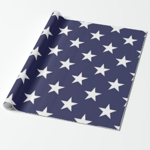 Stars pattern wrapping paper