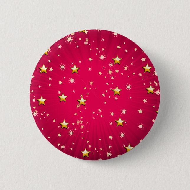 Stars Pinback Button (Front)