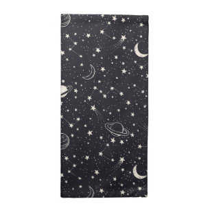 Stars & Planets Pattern Cloth Napkin