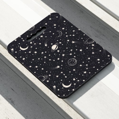 Stars  Planets Pattern Seat Cushion