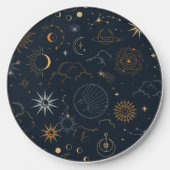 Stars & Planets Pattern Wireless Charger (Front)