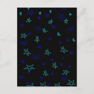 Stars Postcard