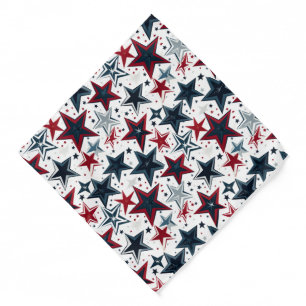 Stars Print Bandana