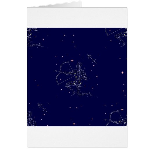 stars sagittarius cards (Front)