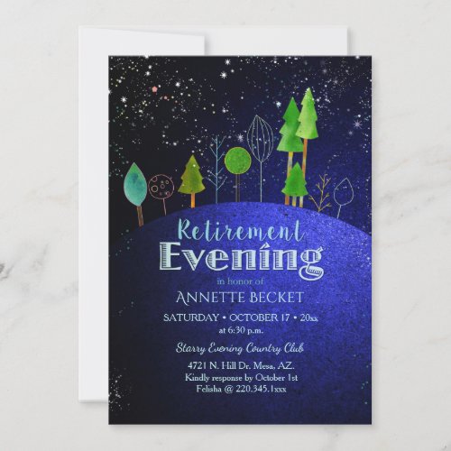 Stars Say...Starry Evening Retirement Party
