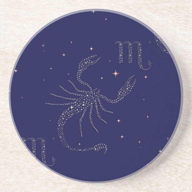 stars scorpio coaster (Front)