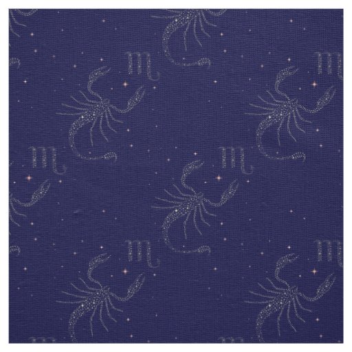 stars scorpio fabric