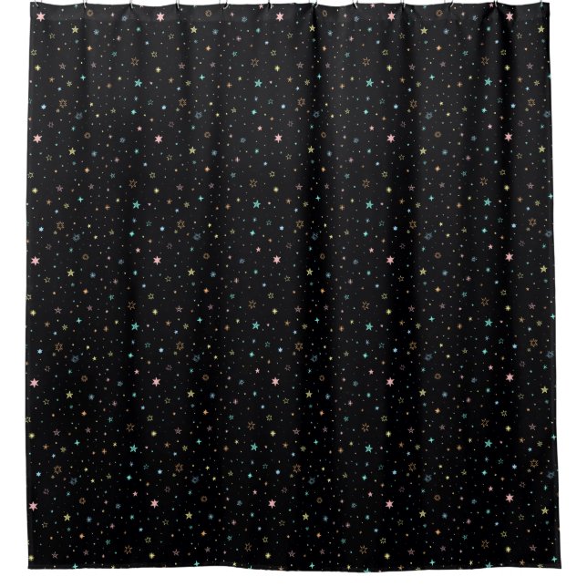 Stars Shower Curtain (Front)