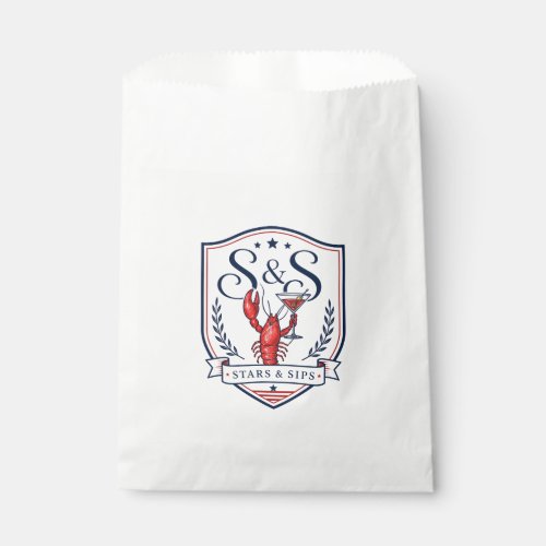 Stars & Sips Fourth of July America 250 Favor Bag