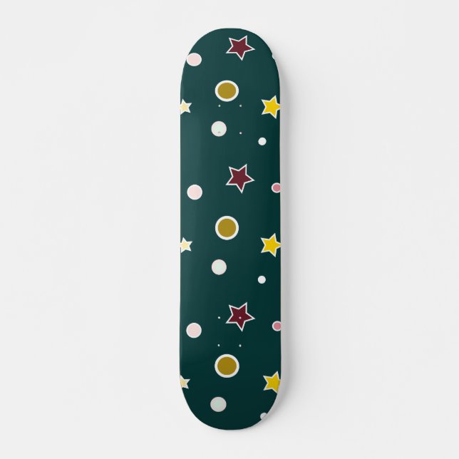 Stars Skateboard Deck (Front)