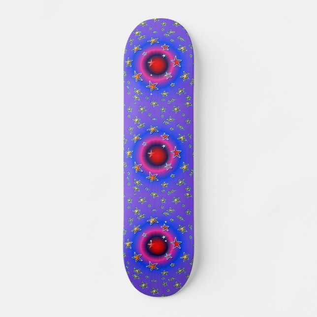 Stars Skateboard Deck (Front)