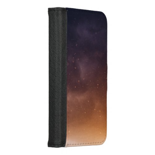 stars sky iPhone 87 wallet case
