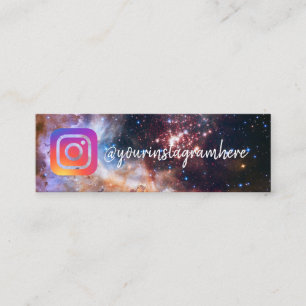 stars social media business card
