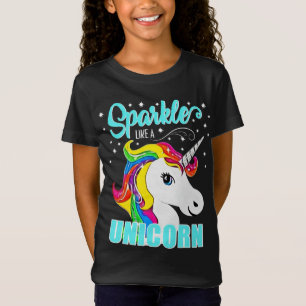 Stars Sparkle Like a Unicorn Rainbow T-Shirt