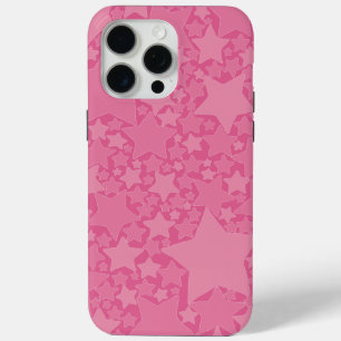 Stars, Stars, Stars - Pink iPhone 15 Pro Max Case