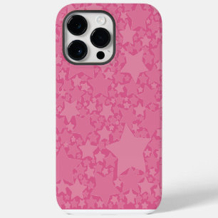 Stars, Stars, Stars - Pink iPhone 14 Pro Max Case