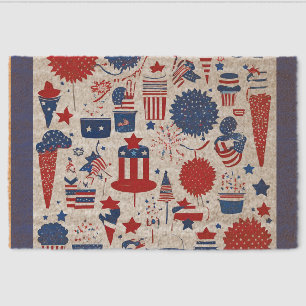 Stars, Stars, Stripes & Shenanigans – Coir Fiber Doormat