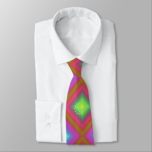 Stars Sterne Europe Europa Farbverlauf bunt color Neck Tie