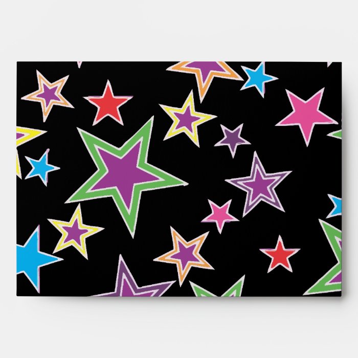 Stars & Streamers Cupcake Fun Size A7 Envelope