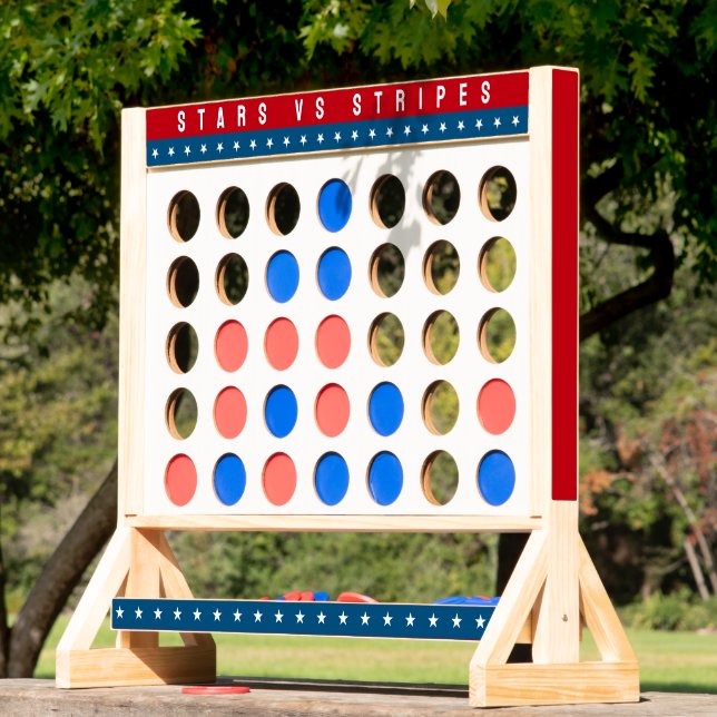 Stars & Stripes 4th Of July Custom Fast Four (Lawn)