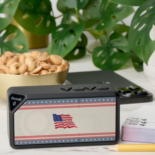 Stars  Stripes American Flag Bluetooth Speaker