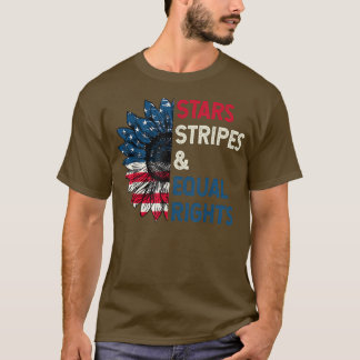 Stars Stripes And Equal Rights 4th Of July Women's T-Shirt
