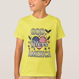 Stars, Stripes & Blessings T-shirt design 