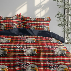 Stars & Stripes Duvet Eagle Spirit for Your Home Cover