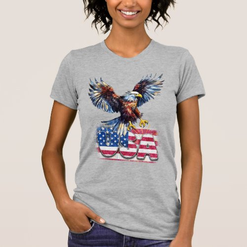 Stars_Stripes_Eagle Pride_4th of July_Independence T_Shirt