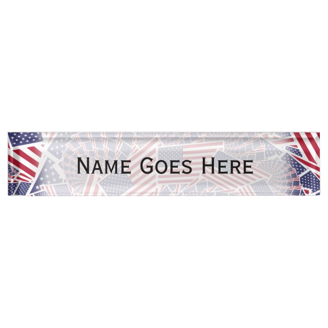 Stars & Stripes Forever Nameplate (Front)