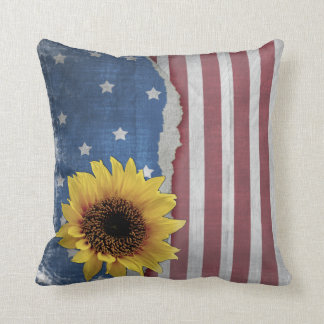 Stars & Stripes Patriotic Pillow