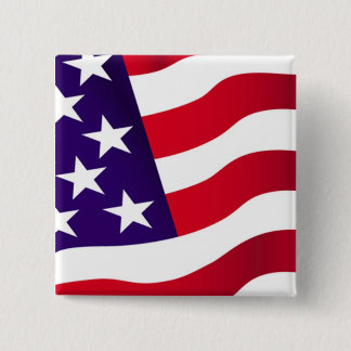 Stars & Stripes Pinback Button