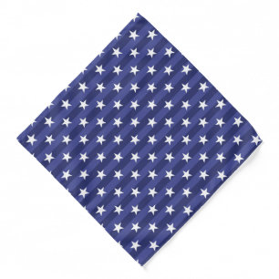 Stars & Stripes Print Bandana