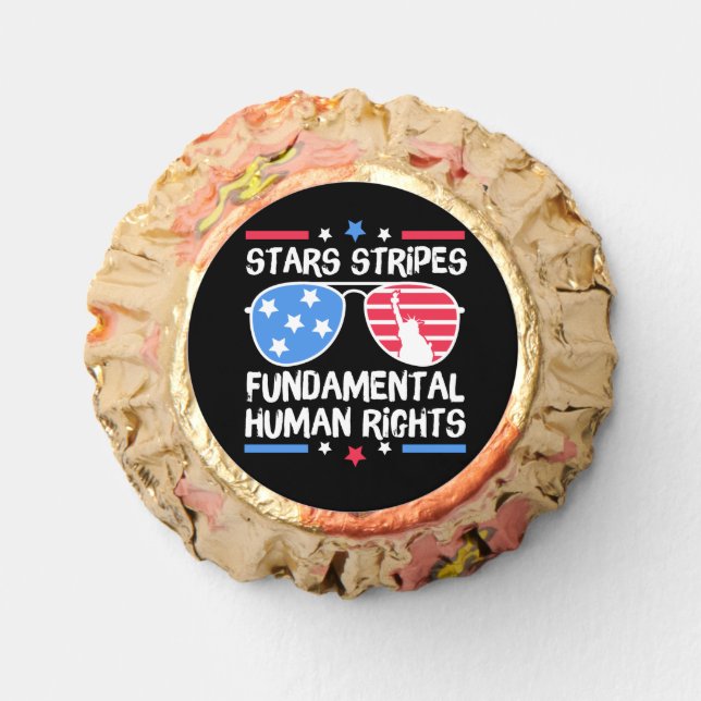 Stars Stripes Reproductive Rights Reese's Peanut Butter Cups (Front)