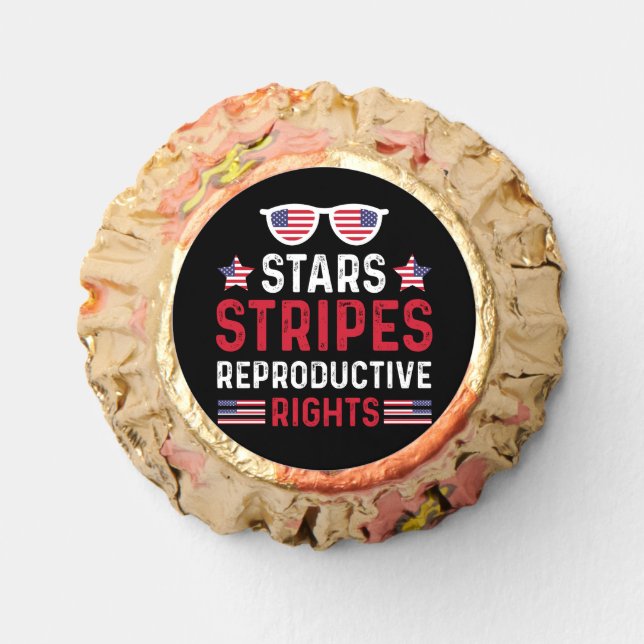 Stars Stripes Reproductive Rights Reese's Peanut Butter Cups (Front)