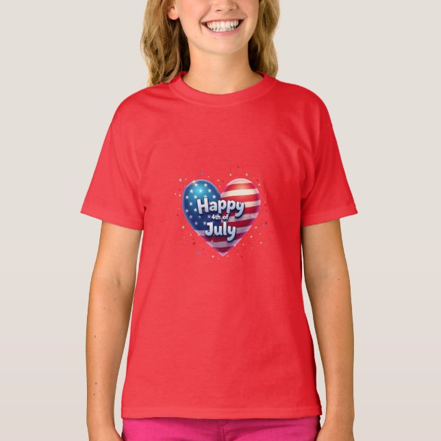 Stars & Stripes Spirit: Iconic American Freedom Pr T-Shirt (Front)