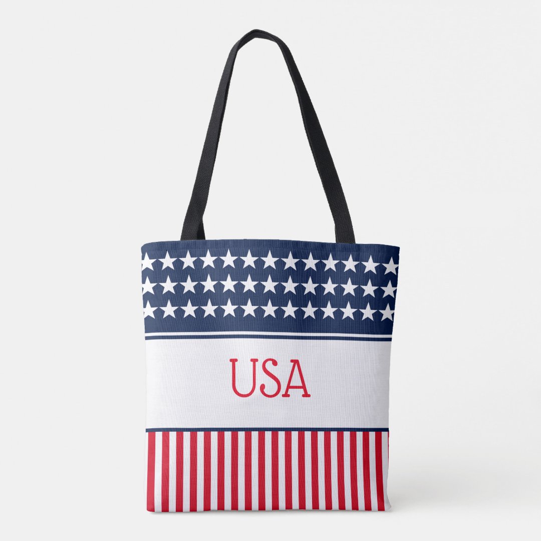 Stars & Stripes Tote Bag | Zazzle