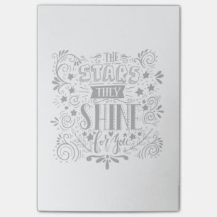 Stars They Shine For You Post-it Notes