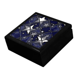 STARS THROUGH GLASS Keepsake Box