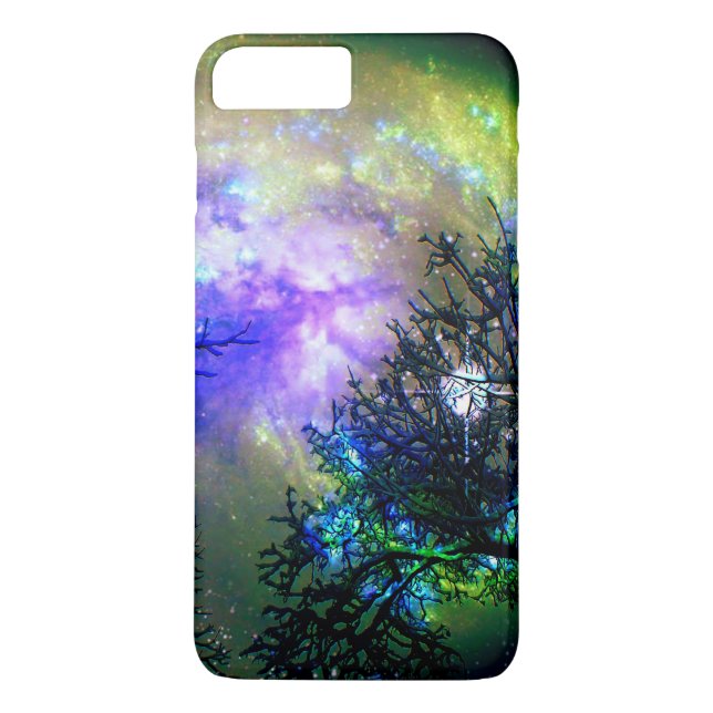 Stars Through The Trees iPhone 7 Plus Case (Back)