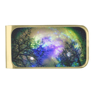 Stars Through The Trees Money Clip